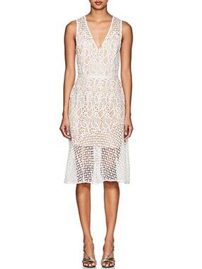 Floral lace dress